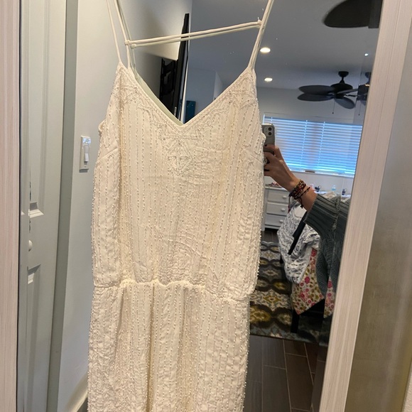 Beaded white romper - Picture 8 of 8